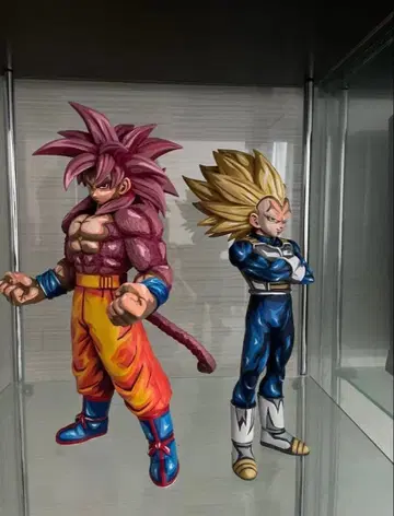 드래곤볼 제일복권 피규어 손오공 베지터 리페인트
