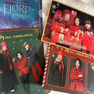 Mrs. GREEN APPLE 미세스 비주얼 시트 굿즈