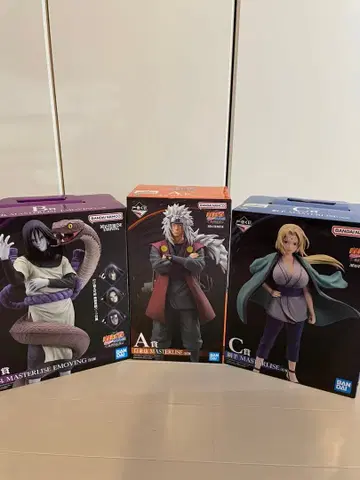 NARUTO 제일복권 전설의 3닌 3체 세트