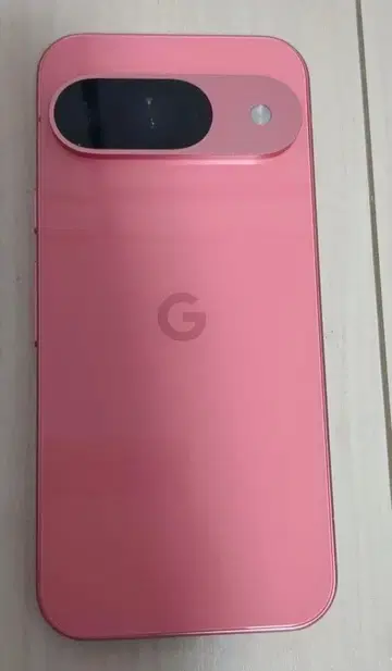 Googlepixel9 핑크 모크업 (전시, 모형)