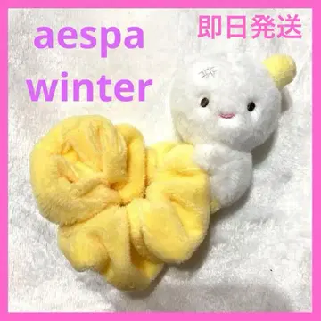aespa winter 공식 스크런치 윈터 에스파