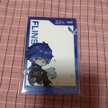 원신 나도클라이 공월의 노래 아크릴 카드 플린즈