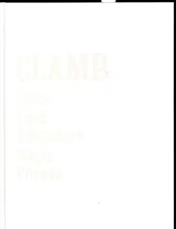 CLAMP전 한정 판매 CLAMP전 공식 도록