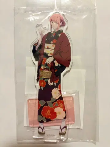 일본 의류 아크릴 스탠드 기모노 체인소 맨 마키마