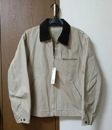 미사용 새상품 NATURAL GU 워시드 코튼 워크 자켓 기무라 타쿠야