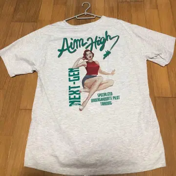 AVIREX 티셔츠 핀업걸 아이엠하이 2xl