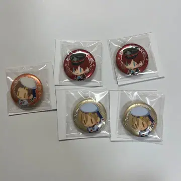 앙스타 봉제 인형 캔뱃지 세트