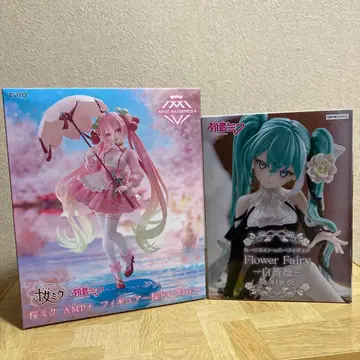 TAITO 벚꽃 미쿠 AMP+ Flowerfairy 피규어 세트