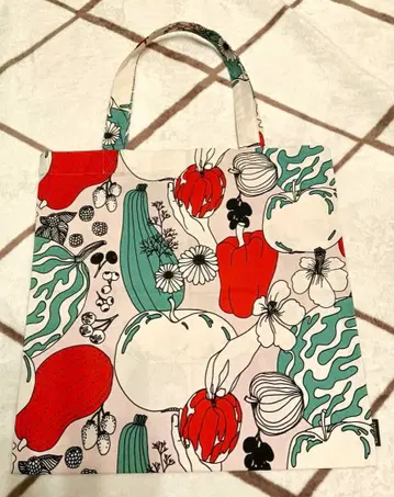 [ marimekko ] 탈프리 & 비한네스마 패브릭 토트백
