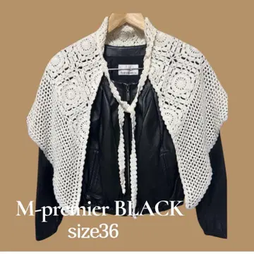M-프리미어 블랙 36 라무 가죽 자켓 (M 프리미어)