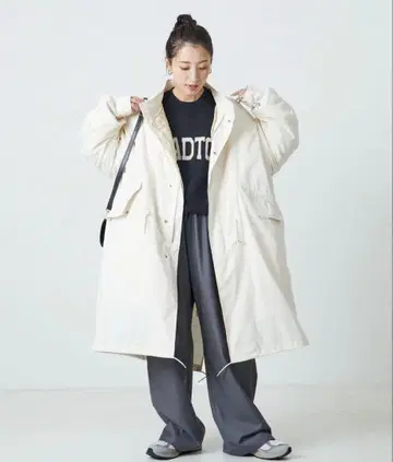 FREAK'S STORE M65 라이너 모즈 코트 퀼트 라이너