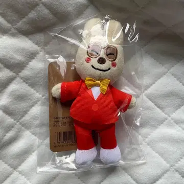 고치현 호빵맨 뮤지엄 한정판 야나세 토끼 마스코트 키링