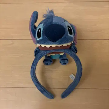 스티치 귀달린 헤어밴드