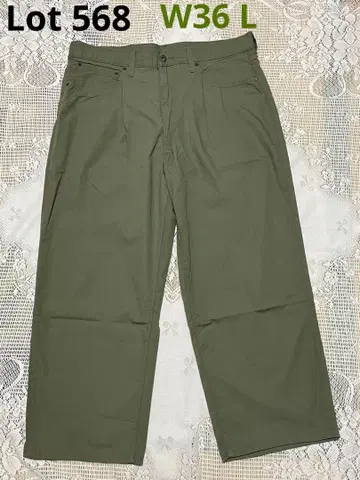 리바이스 프리미엄 올리브 그린 카고 팬츠