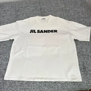 질샌더 코튼 티셔츠 화이트 L