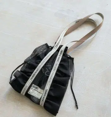 브라운 시어터 프로덕츠 x 프릭스스토어 메쉬 프릴 백