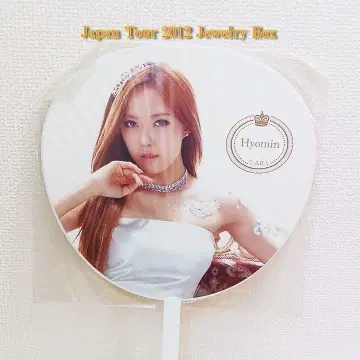 T-ARA JapanTour2012JewelryBox 부채 (공식 굿즈)