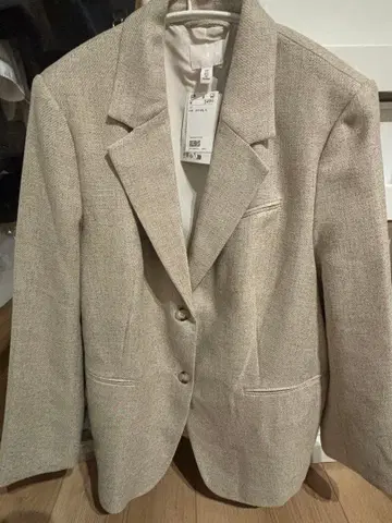 H&M 자켓 베이지 택 포함 새상품 봄 세레모니 입학식