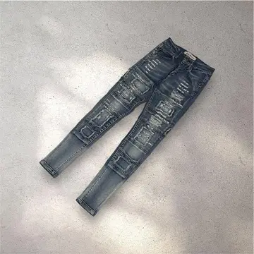 Y2K archive Opium Clash Skinny Denim 갸루