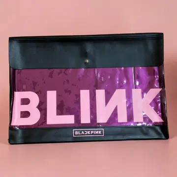 BLACKPINK BLINK FC 특전 A4 파우치