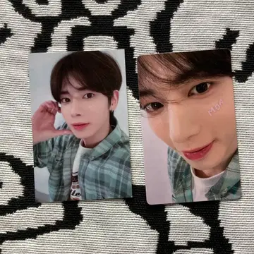 TXT 태현 FC MOAZONE 투바 팬미팅 트레이딩 카드 2장