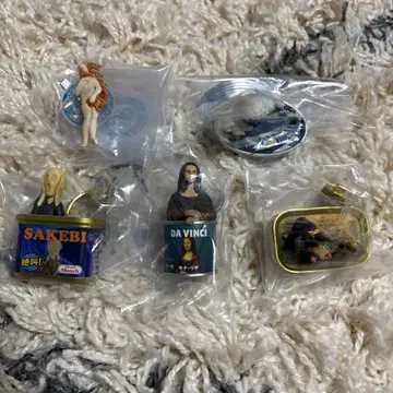 미술관 가챠 컴플리트 세트 5종 세트