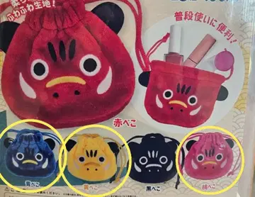 베코 페이스 복조리 파우치 아이즈 후쿠시마 가챠가챠