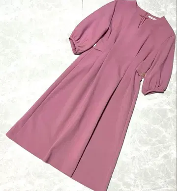 새상품급 Soclose 소클로즈 dinos 플레어 원피스 핑크 M