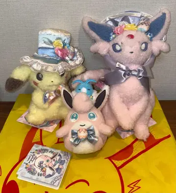 2025 부활절 봉제 인형 피카츄 에브이 푸크린