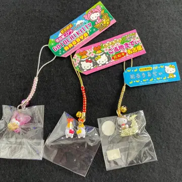 지역 한정 키티 스트랩 나고야 코알라 텐무스 샤치호코 3개 세트