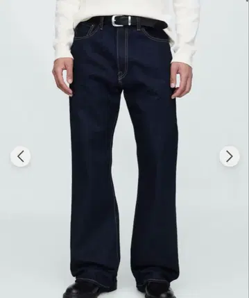 GAP 루즈핏 부츠컷 데님 31W 32L 다크린스