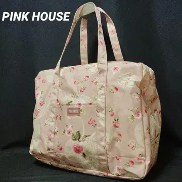 PINK HOUSE 핑크하우스 꽃무늬 토트백 대용량 A4 가능 올 패턴