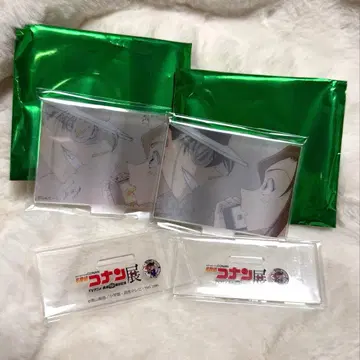 코난전 렌티큘러 아크릴 스탠드 괴도 키드 쿠로바 카이토 묶음 판매