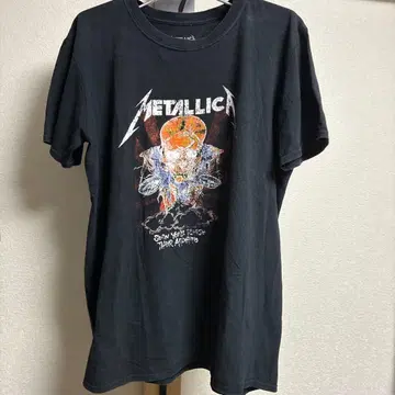METALLICA 메탈리카 밴드T셔츠 반T M 사이즈