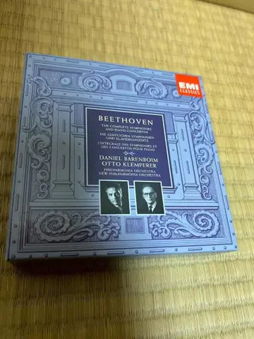 베토벤: 교향곡 전집, 피아노 협주곡 전집 외 클렘페러, 바렌보임 9CD