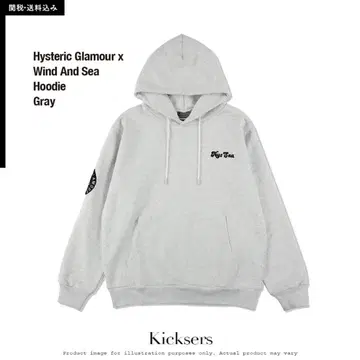 WIND AND SEA x HYSTERIC GLAMOUR 후디