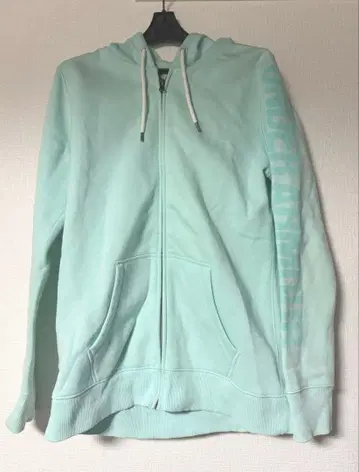 UNDER ARMOUR 민트 그린 풀 집업 후드티