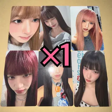 IVE 트레이딩 카드 REVIVE+ 타워 레코드 혜택 6종 컴프