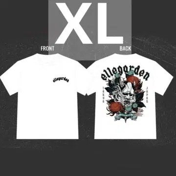 ELLEGARDEN 반야 T셔츠 화이트 XL 새상품