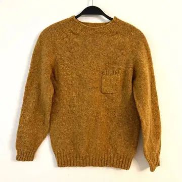 MORRIS&SONS 도네갈얀 포켓 니트 사이즈 0 영국제