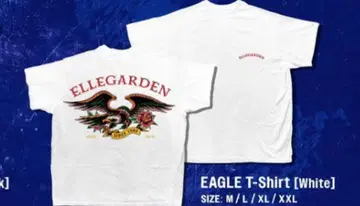 ELLEGARDEN 이글 T셔츠 XL 화이트 새상품