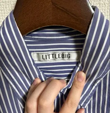 LITTLEBIG Long sleeve stripe shirt 셔츠