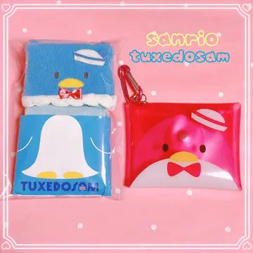 산리오 턱시도샘 Tuxedosam 양말과 잡화 케이스 세트 sanrio