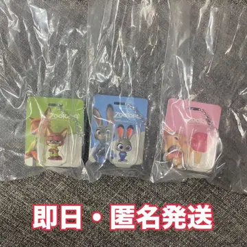 주토피아 블리스터 참 가챠 주디 닉 아이스