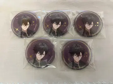 니지산지 Oriens HUB 콜라보 금박 캔뱃지 등신 사에키 잇테츠