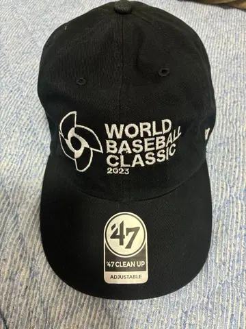 [ WBC 2023 ] 47 캡 월드 베이스볼 클래식 모자 블랙