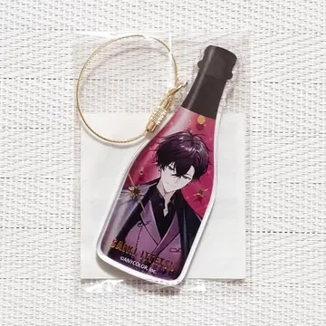 니지산지 HUB 보틀풍 아크릴 키링 사에키 잇테츠