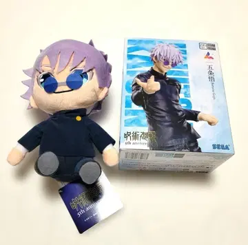 주술회전 5th anniversary 피규어 봉제 인형 고죠 사토루