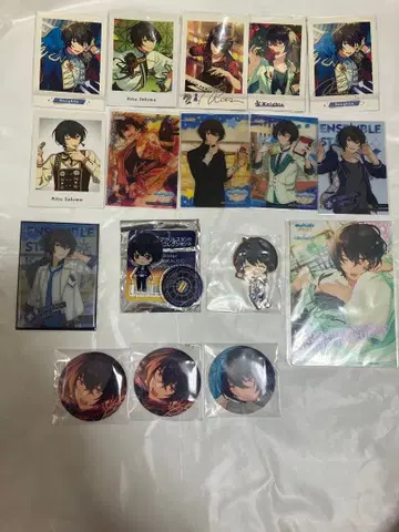 앙스타 캔뱃지 클리어 카드 파샤츠 리츠