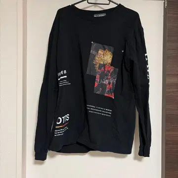 [Alexandros] 블랙 롱 슬리브 T셔츠